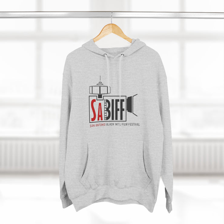Three-Panel Fleece Hoodie