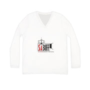 Women's Long Sleeve V-neck Shirt (AOP)